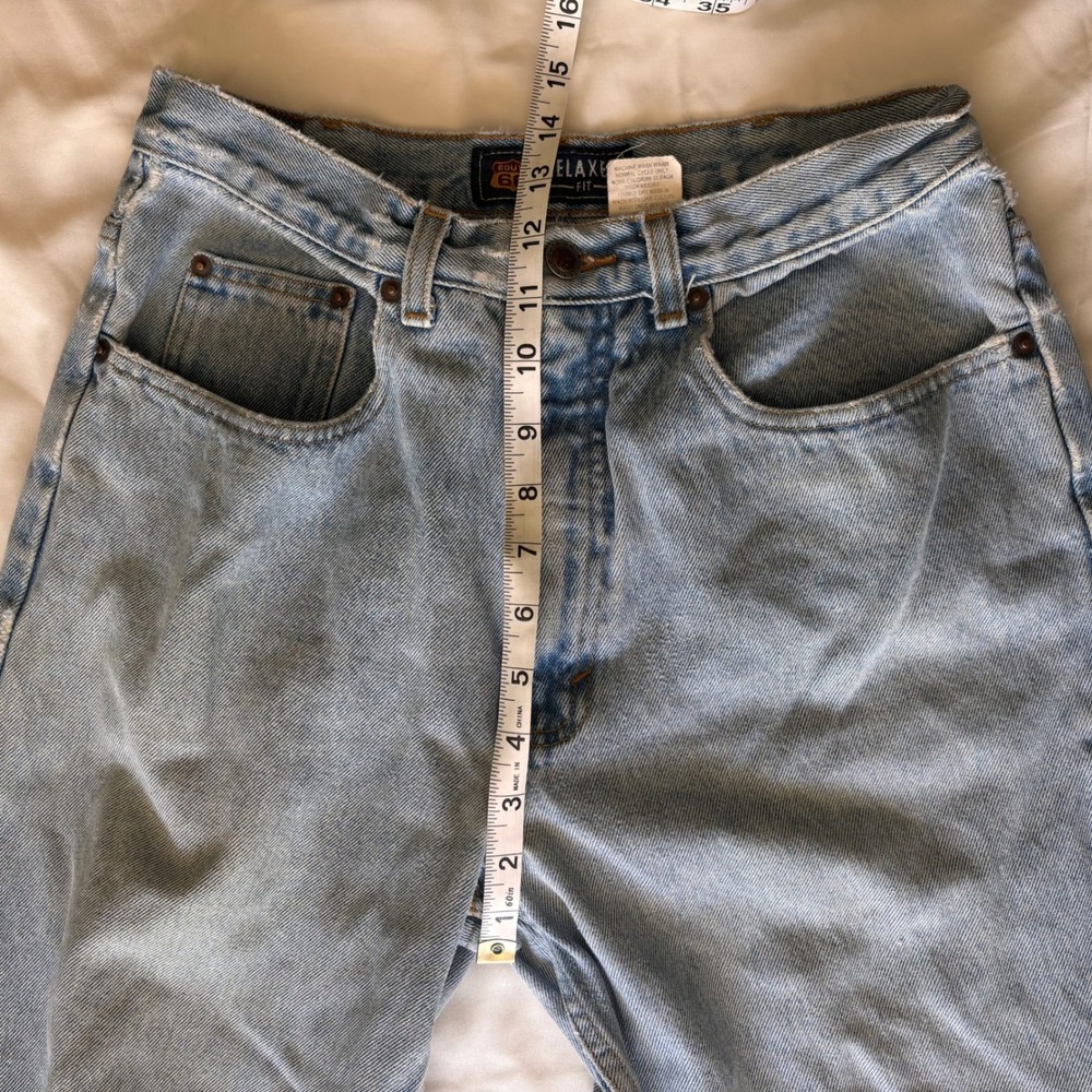 Route 66 Vintage Relaxed Fit Light Wash High Rise Straight Leg Jeans 31x34 - Picture 4 of 7